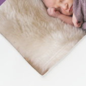 Liebe Weiß geliebter Schriftart 5 Fotos Fleecedecke (Ecke)