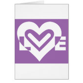 Liebe weiß und Lila (Vorne)