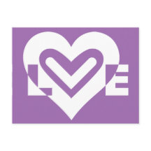 Liebe weiß und Lila