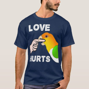 Liebe Weißer Blog Caique Parrot schadet Premium T-Shirt