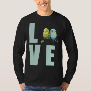 Liebe Wellensittich-Mama Sittich Vogel 9 T-Shirt