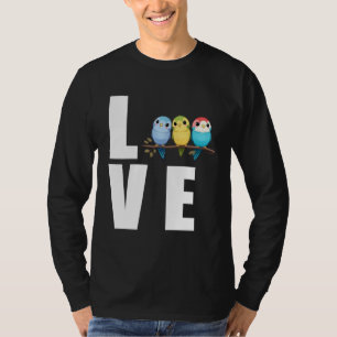 Liebe Wellensittich-Mutter Nymphensittich Sittich T-Shirt