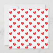 Liebe Welpen Feiertagskarte (Rückseite)