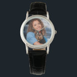 Liebe Welpen Hund Tier Foto personalisieren Armbanduhr<br><div class="desc">Liebe Welpe Hund Tier Tier Foto Personalize Watch ist ideal für Ihr Foto und Nachricht oder geben als Geschenk an Familie und Freund.</div>