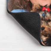 Liebe Welpen Hund Tier Foto personalisieren Mousepad (Ecke)