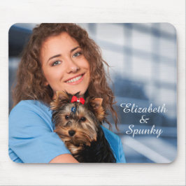 Liebe Welpen Hund Tier Foto personalisieren Mousepad