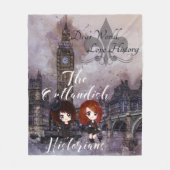 Liebe Welt, Liebe Geschichte Podcast Fleece Blanke (Vorderseite)