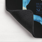 Liebe Welt war leider Vintag Mousepad (Ecke)