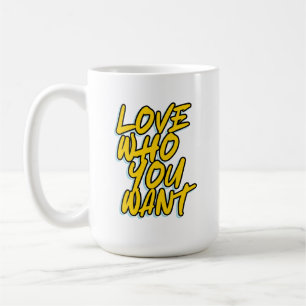 LIEBE WEN DU WILLST KAFFEETASSE