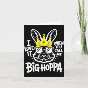 Liebe wenn Anruf Big Hoppa Shirt Männer Frauen Kin Karte