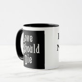 Liebe wenn Tasse die (Vorderseite Links)