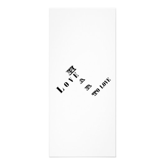 Liebe Werbekarte (Hinten)