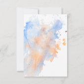 Liebe wert | Hochzeitskarte RSVP Karte (Rückseite)