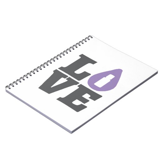 LIEBE wesentliche Öle Notizblock (Linke Seite)