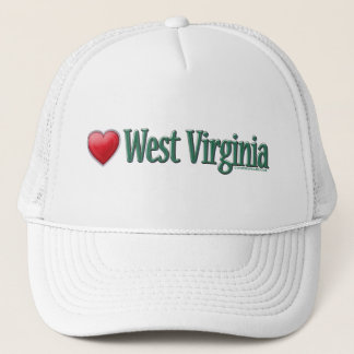 Liebe West Virginia Truckerkappe