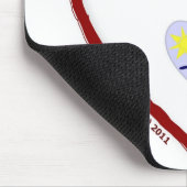 Liebe Whales Mousepad (Ecke)