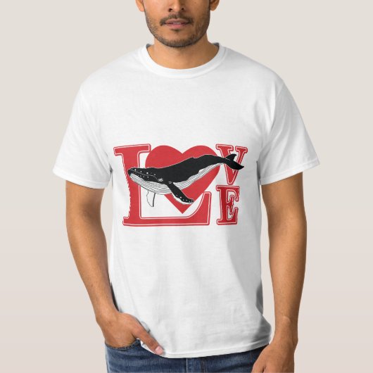 Liebe Whales T-Shirt (Vorderseite)