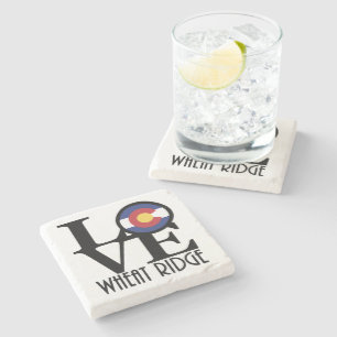 LIEBE Wheat Ridge Colorado Untersetzer