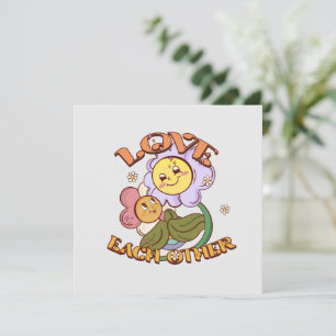 Liebe Whimsisches Blumendesign