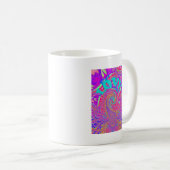 Liebe Whirlpool faszinierend Cyan Text Art Graphic Kaffeetasse (VorderseiteRechts)