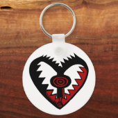 Liebe wie Bärenfalle Schlüsselanhänger (Vorderseite)