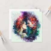 Liebe wie die Erde Karte (Vorderseite/Rückseite Beispiel)