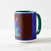 Liebe wie ein Blitz in einer Träne Tasse (VorderseiteRechts)
