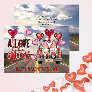 Liebe wie Gnom anderes frohes Valentinstag Feiertagskarte