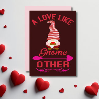 Liebe wie Gnome andere Valentine Feiertagskarte