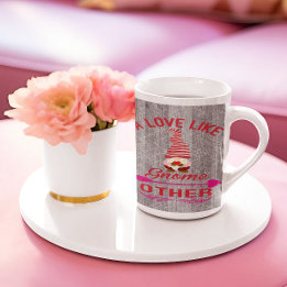 Liebe wie Gnome anderer Valentineraffee Kaffeetasse