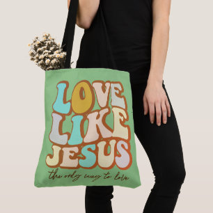 Liebe wie Jesus Christlich Tasche