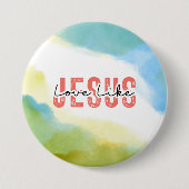 Liebe wie Jesus Christliches Zitat Button (Vorderseite)