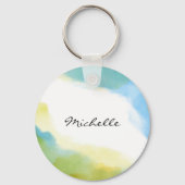 Liebe wie Jesus Christliches Zitat Schlüsselanhänger (Rückseite)