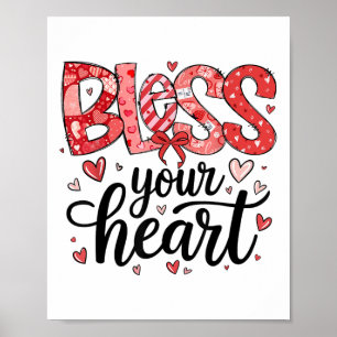 Liebe wie Jesus Coquette Valentinstag Christlich Poster