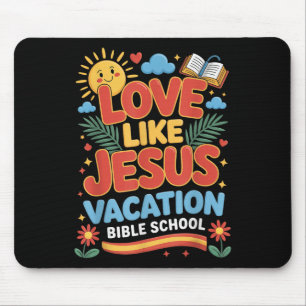 Liebe wie Jesus Ferienbibelschule Vbs 2025 Chr Mousepad