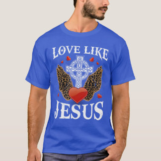 Liebe wie Jesus Graphic T-Shirt (3)