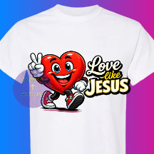 Liebe wie JESUS - Herz - Christlich