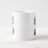 Liebe wie Jesus Jumbo-Tasse (Vorderseite)