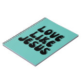 Liebe wie Jesus Notizblock (Linke Seite)