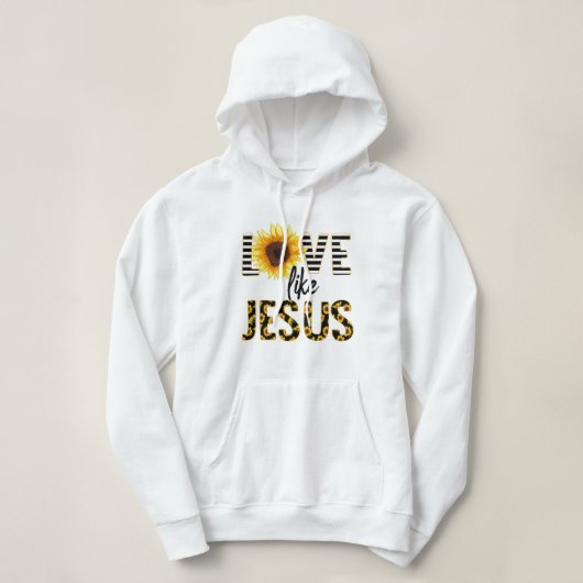 Liebe wie Jesus Shirt (Design vorne)