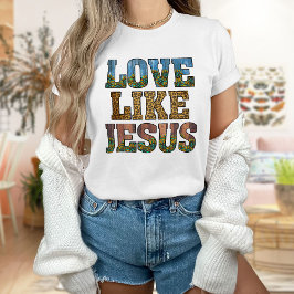 Liebe wie Jesus Shirt, Jesus Shirt, Western Jesus T-Shirt