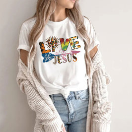 Liebe wie Jesus Shirt, Jesus Shirt, Western Jesus T-Shirt