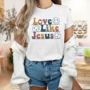 Liebe wie Jesus Shirt, Trendy T-Shirt