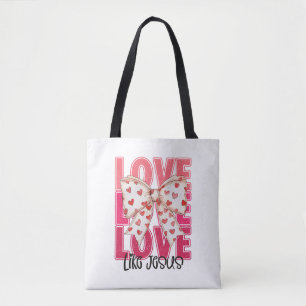 Liebe wie Jesus Tasche