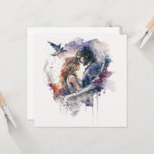 Liebe wie Luft Karte (Vorderseite/Rückseite Beispiel)