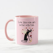 Liebe wie Wine Valentine Tasse (Links)