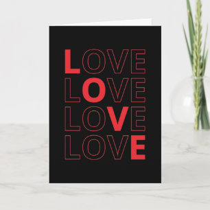 Liebe Wiederholter Text Valentinstag I Liebe Sie Karte