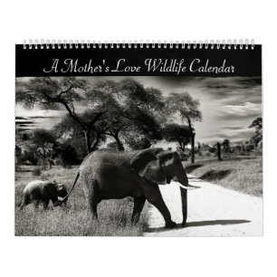 Liebe-Wildtierkalender einer Mutter Kalender