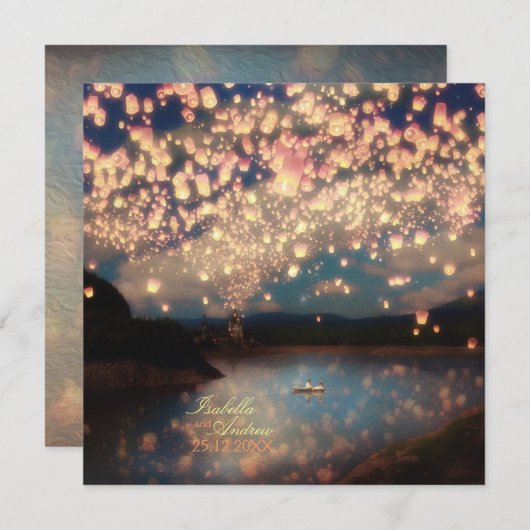 Liebe will Lanterns Einladung (Vorne/Hinten)