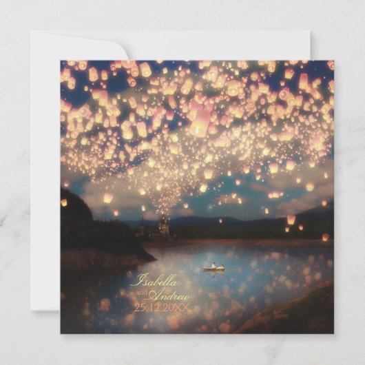 Liebe will Lanterns Einladung (Vorderseite)